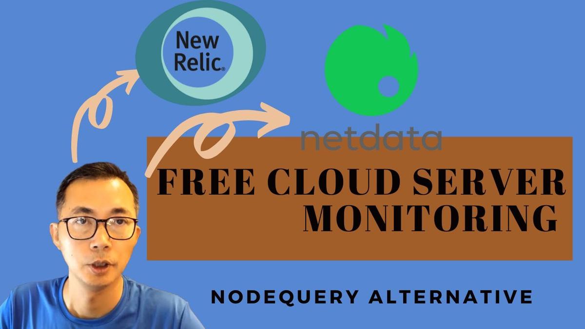 'Video thumbnail for Free Server Monitoring Cloud Service Providers - Netdata & New Relic'