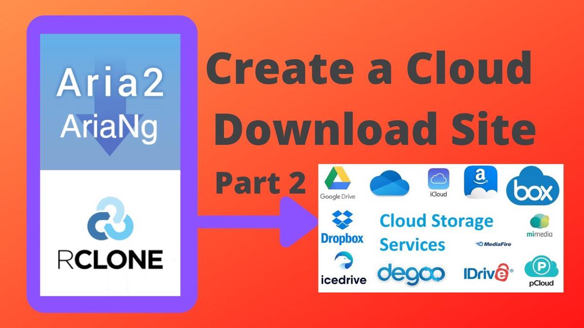 'Video thumbnail for Create Your Own Cloud Download Site and Store Downloaded Files to Cloud Drive - Part 2'