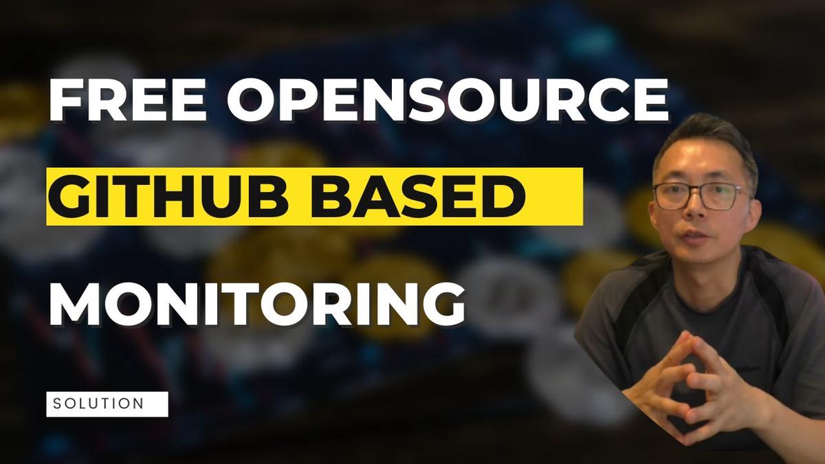 'Video thumbnail for Free OpenSource Sites Monitoring Solution Based on Github Actions, Pages'
