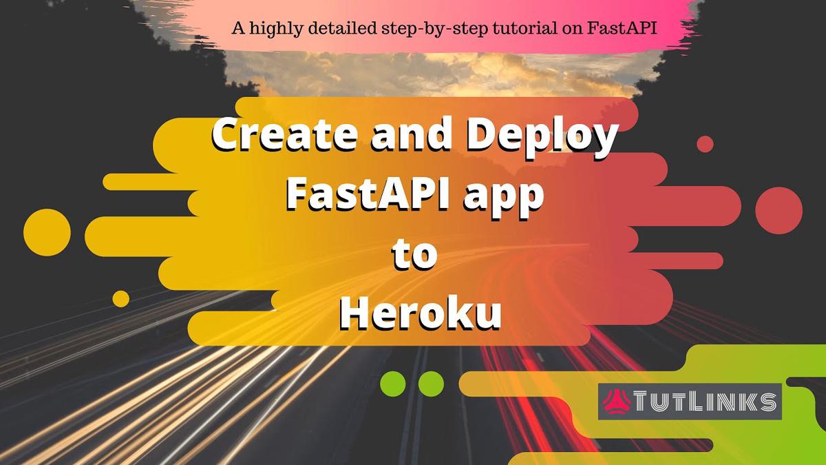 'Video thumbnail for Deploy FastAPI on Heroku in just 6 minutes'