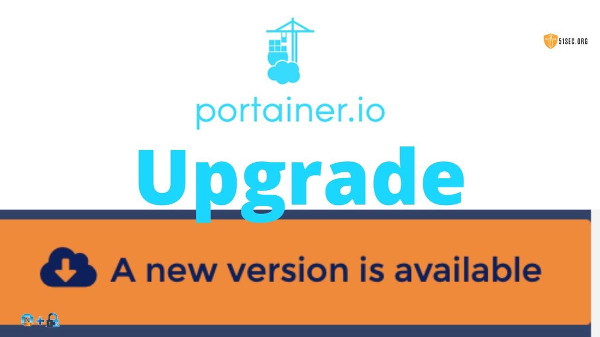 'Video thumbnail for Upgrade Portainer to Latest Version'