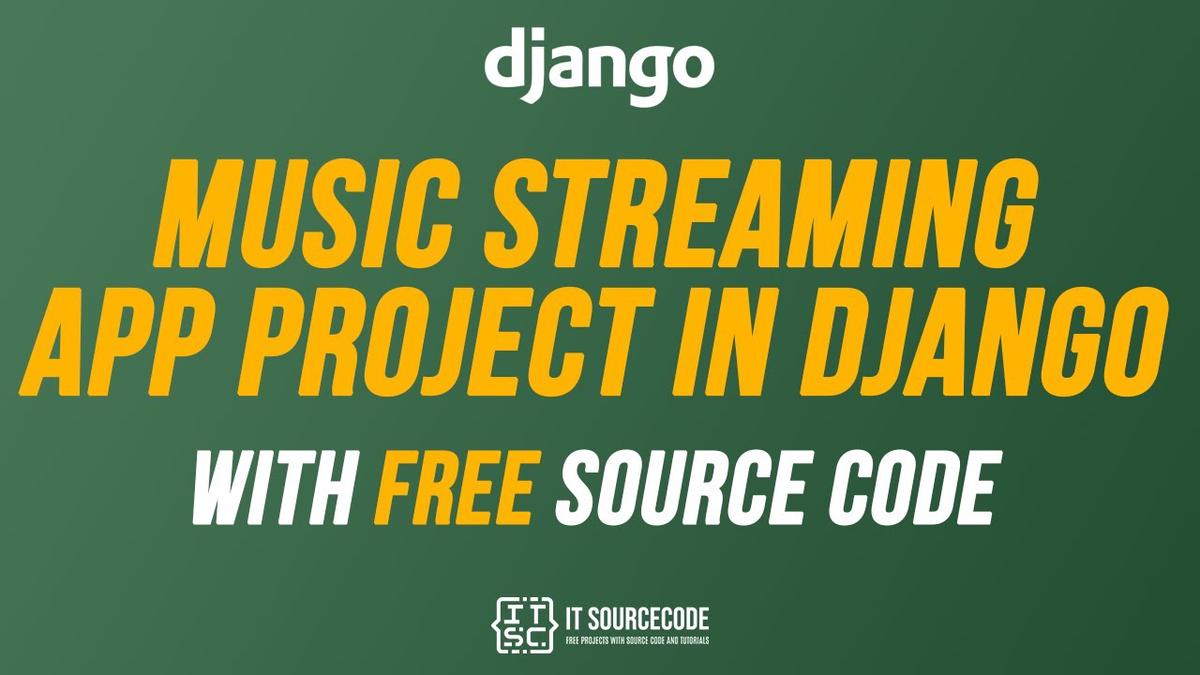'Video thumbnail for Music Streaming App Project in Django with Source Code Free Download 2021 | Python Django Projects'
